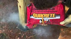 QUIKRETE Fast-Setting Concrete Mix (Product Feature)