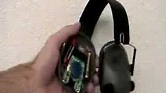 Changing the batteries in the Peltor Tactical 6-S Headset