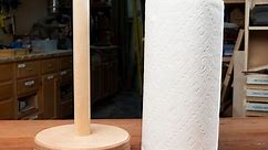 How to Make a Paper Towel Holder for Your Kitchen