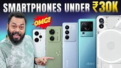 Top 5 Best Smartphones Under ₹30000 Budget⚡June 2023