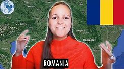 Zooming in on ROMANIA | Geography of Romania with Google Earth