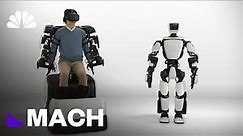This Humanoid Robot Can Mimic Human Movement In Real Time | Mach | NBC News