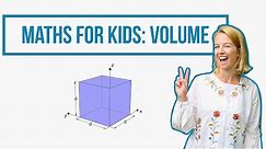 Volume For Kids: Maths For Kids // Learning From Home