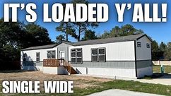 QUALITY BUILT & SKILLFULLY DESIGNED single wide mobile home! Prefab House Tour