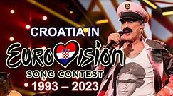 Croatia 🇭🇷 in Eurovision Song Contest (1993-2023)