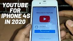 How to Install YouTube App For iPhone 4s Updated