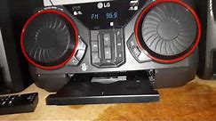 LG Xboom Stereo System
