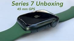 Apple Watch Series 7 Green 45 mm Unboxing and Quick Look. THIS IS IT!