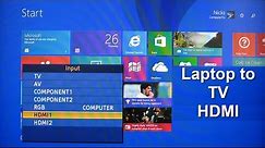 How to Connect Laptop to TV using HDMI - Amazingly Easy & Fun
