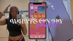 WHAT’S ON MY IPHONE 11? | *IOS 16 + App Recommendations* ˚ ༘♡ ⋆｡˚