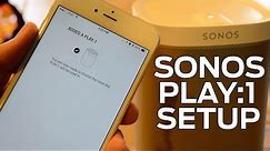 How to set up Sonos One wireless speaker
