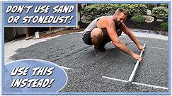 How To Screed For A Paver Patio (DIY)