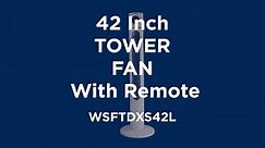 Westinghouse 42" Tower Fan with Remote WSFTDXS42L