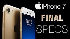 iPhone 7 - FINAL Specs, Camera & NEW Colors Leak!