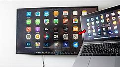 How to Connect MacBook Screen to TV or Monitor (Wirelessly, Free, No WIFI, No Apple TV) 2023
