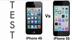 iPhone 4S vs iPhone 5S - Apple - Speed Test