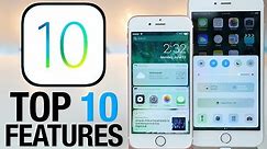 Top 10 iOS 10 Features - What's New Review