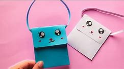 Origami paper bag - Paper bag - How to make a paper bag with handles👜👜