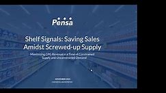 Shelf Signals: Saving Sales Amidst Screwed-up Supply - Webinar