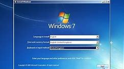 How To install Windows 7 on your computer..