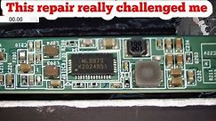 Hp Laptop Screen Flickering repair - Test your knowledge - How a tricky fault looks like