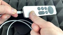 How to Charge an Apple TV Remote | Apple TV 4K 32gb