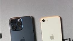 iPhone 15 Pro Max VS iPhone SE 2022 Camera! #iphone15promax