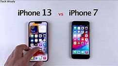 iPhone 13 vs iPhone 7 SPEED TEST
