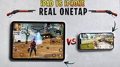 ipad Vs iphone 14 Plus Onetap Sensitivity test Which Is Better - Garena Free Fire