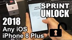 How To Unlock iPhone 8 Plus From Sprint to Any Carrier