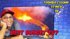 Toshiba 55 inch 4K TV review (Toshiba C350MP)🔥Premium TV on Budget 🔥 #toshiba #television
