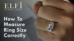 [TUTORIAL] How to Measure Your Ring Size Correctly - Elfi Jewellery