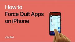 How to Force Quit (Kill) an App on Your iPhone