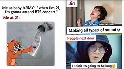 BTS new funniest memes and savage thoughts that will be release your stress bcoz of laughing 😁😂