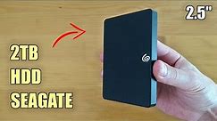 2TB Seagate Expansion Portable External Hard Drive for Mac and PC