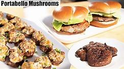 Portobello Mushrooms on the Grill 3 WAYS! Perfect For Any Occasion!