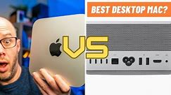 The BEST desktop Mac? M2 Pro Mac mini vs M2 Mac Studio!