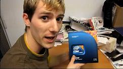 Intel Core i7 930 Retail Processor Unboxing & First Look Linus Tech Tips