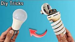 Take an old fluorescent lamp and fix all the LED lights in your house! great way to repair LED light