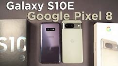 Google Pixel 8 Vs Samsung Galaxy S10e | Size Comparison
