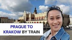PRAGUE to KRAKOW, Poland in Business Class by train 2022