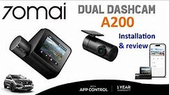 70mai A200 dual dashcam: review & hardwire installation tutorial! (the most complete video)