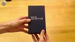 Samsung Galaxy S3 Unboxing (Verizon 4G LTE)