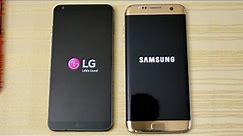 LG G6 vs S7 Edge - Speed Comparison! (4K)