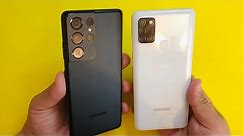 Samsung Galaxy S21 Ultra vs Samsung Galaxy A21s