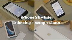 iPhone SE 2020 unboxing + setup + shots on iPhone SE