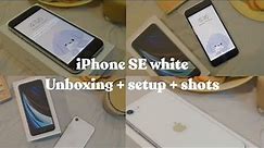 iPhone SE 2020 unboxing + setup + shots on iPhone SE