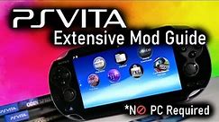 The Extensive Vita Mod Guide - ( 2023 No PC Required )