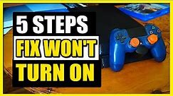 5 Steps to FIX PS4 That Won't TURN ON (FIX ALL ISSUES)