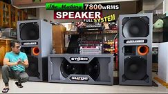 The Making FULL DIY 7800wRMS MASSIVE Loud Speaker System Outdoor Events, Home, Videoke Speaker